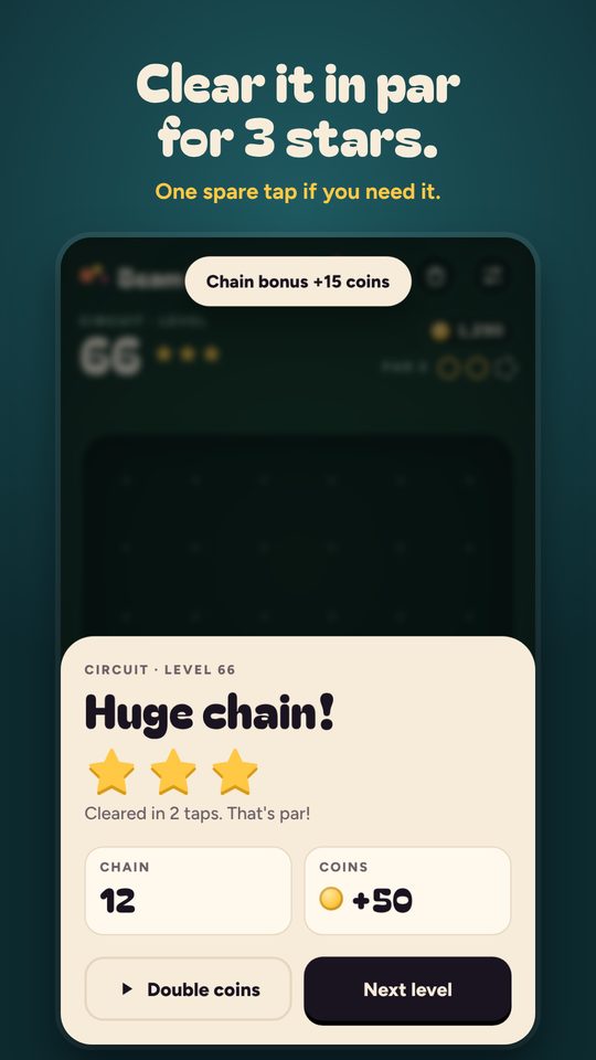 Beam Pop level complete